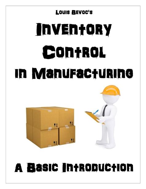 Full Download Inventory Control In Manufacturing A Basic Introduction 