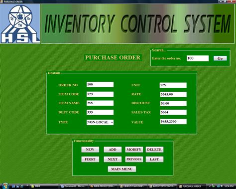 Read Online Inventory Management System Project Vb In Documentation 