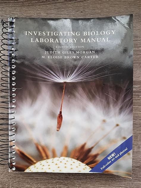Read Investigating Biology Lab Manual 8Th Edition 