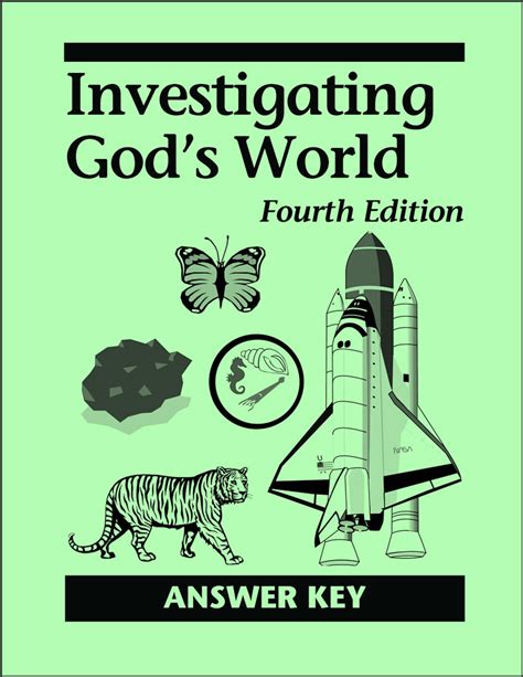 Read Investigating Gods World Answer Key Fourth Edition A Beka Book 