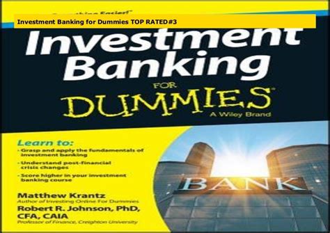 Read Investment Banking For Dummies 