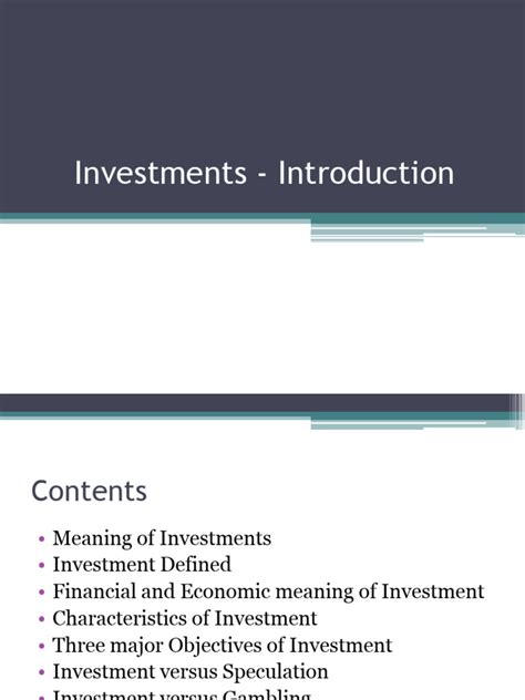 Full Download Investments Introduction 