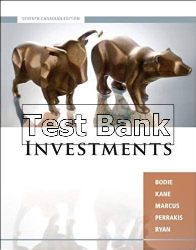 Full Download Investments Seventh Canadian Edition Bodie 