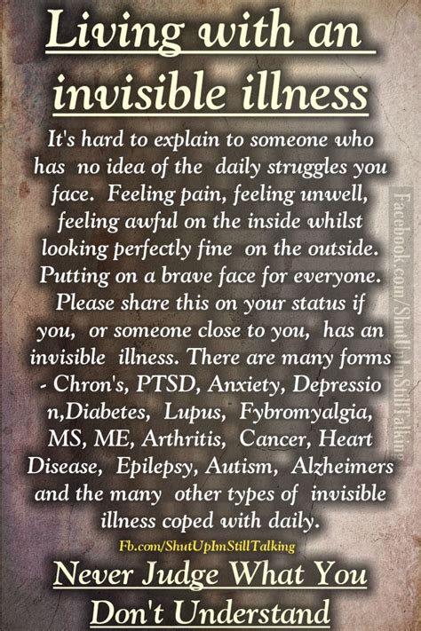 Invisible Illness Quote