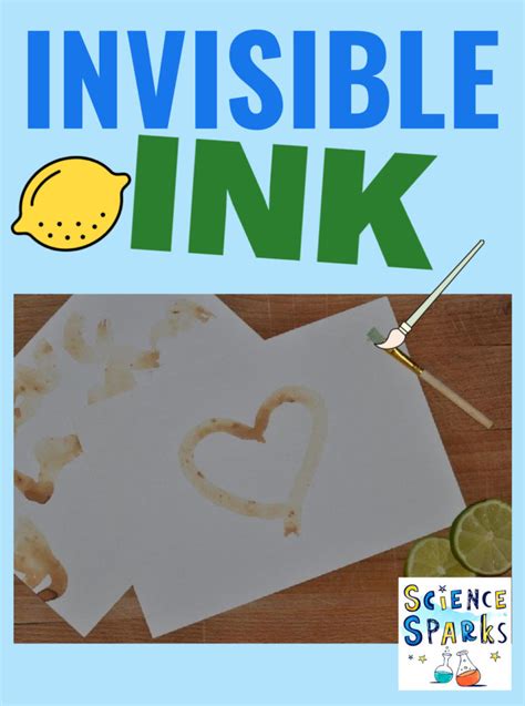 Invisible Ink Science   Invisible Ink Silly Science - Invisible Ink Science