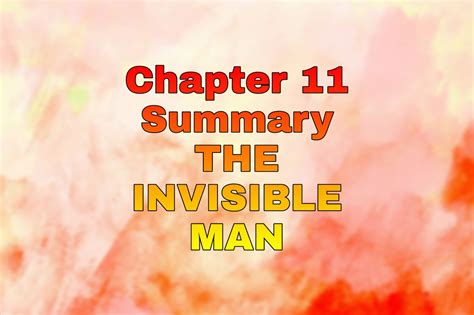 Invisible Man Chapter 11 Summary