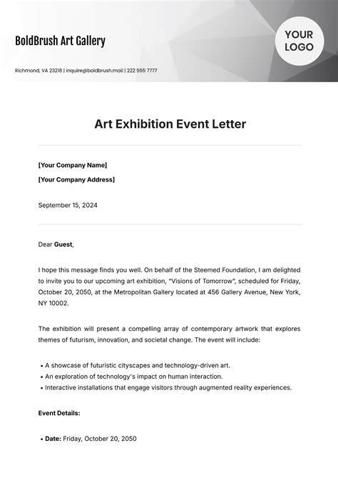 invitation letter to exhibit at agriculture expo