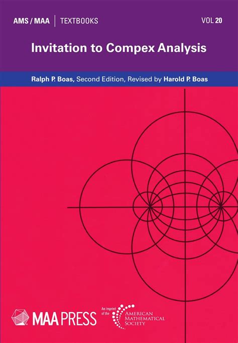 Invitation To Complex Analysis Mathematical Association Of America Textbooks