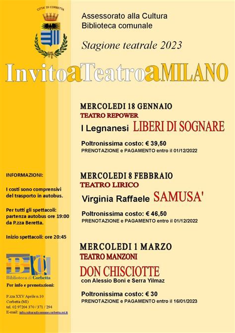 Invito A Teatro
