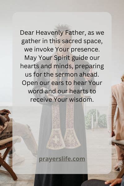 invocation prayer before sermon