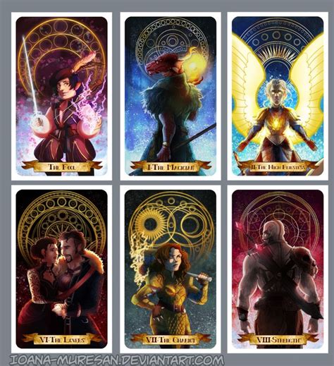 ioanaartblog Critical role tarot deck complete!...