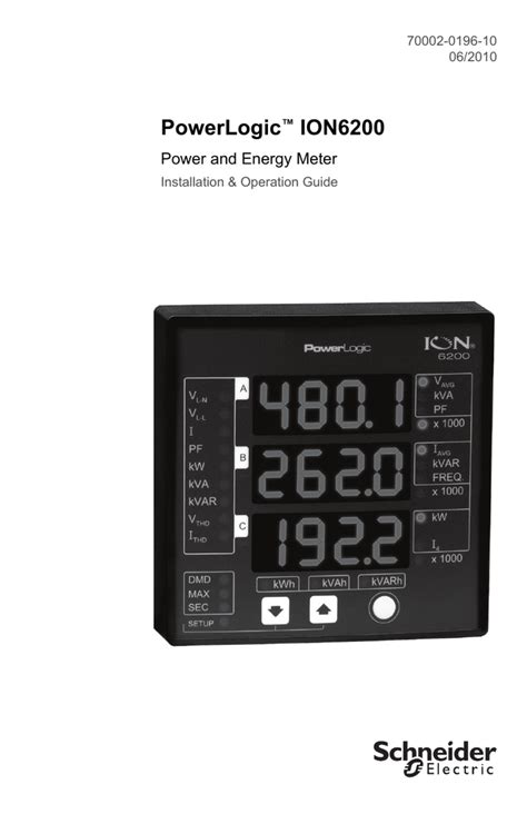 ion6200 power meter manual