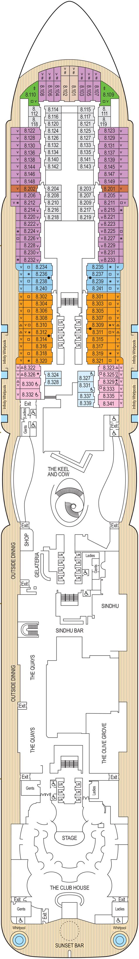 Iona Deck Plans