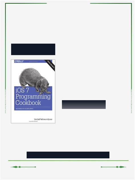 Ios 7 Programming Cookbook Vandad Nahavandipoor