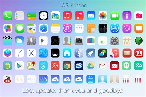 ios 7 system icons s