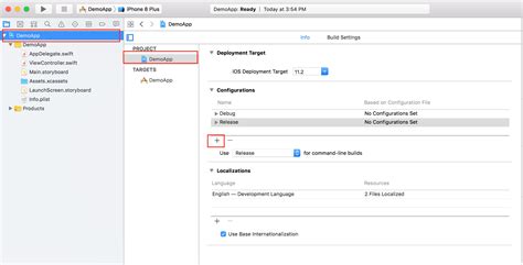 ios Xcode project templates with schemes Stack Overflow