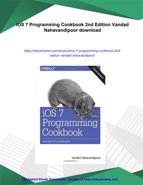 Read Ios 7 Programming Cookbook 