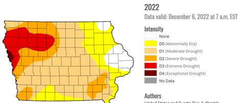 iowa drought monitor