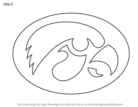 Iowa Hawkeyes Coloring Pages Learny Kids Iowa Flag Coloring Page - Iowa Flag Coloring Page