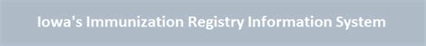 iowa immunization registry