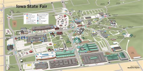 iowa state fair map
