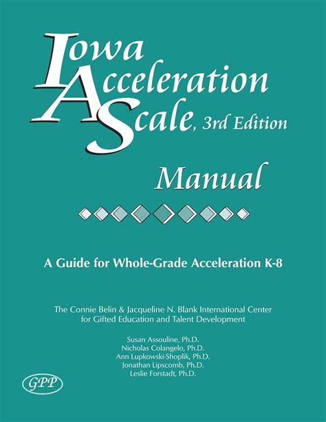 Download Iowa Acceleration Scale Third Edition 