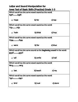 Read Online Iowa Test Word Analysis Practice 2Nd Grade 