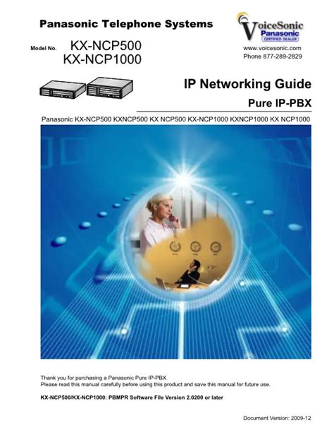 Ip Networking Guide Panasonic La