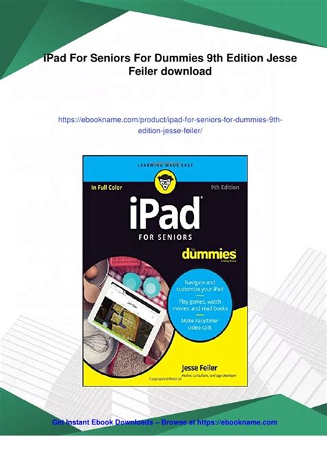 Ipad For Dummies, 9th Edition ( For Dummies ( Computers))