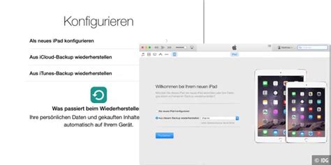 ipad ios neu aufspielen