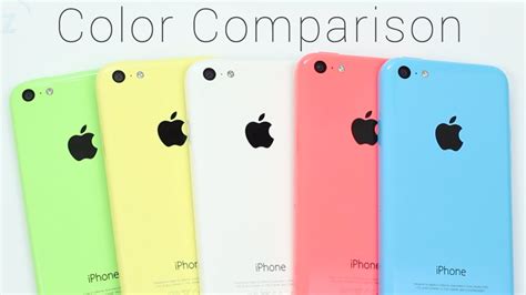 iphone 5c colors