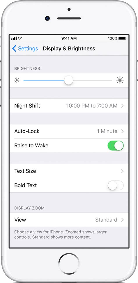 iphone screen activity monitor settings