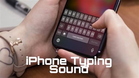 iphone typing sound effect