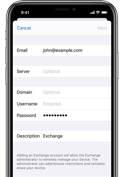 Full Download Iphone Exchange Email Setup Guide 