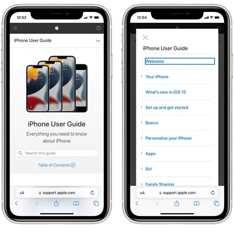 Read Online Iphone User Guide Web App 