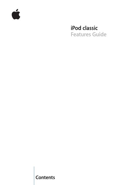 Read Ipod Classic Features Guide 