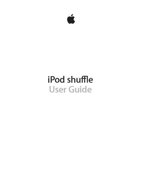 Read Online Ipod Shuffle User Guide 2013 