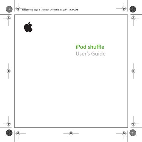 Read Online Ipod Shuffle Users Guide 