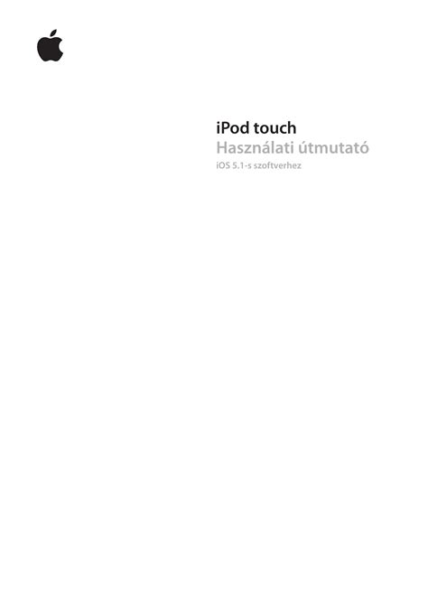 Read Ipod Touch 4Th Generation User Guide 