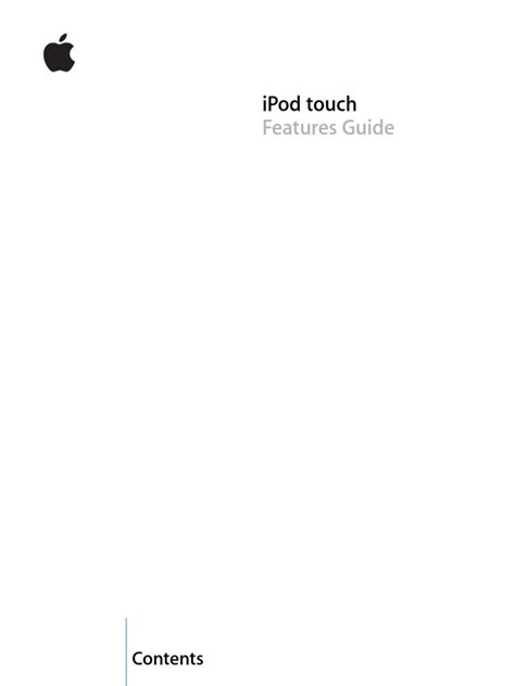 Download Ipod Touch Features Guide 