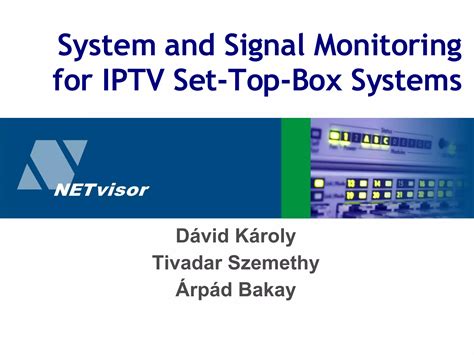 Full Download Iptv Set Top Box Embedded Diagnostics Implementation 