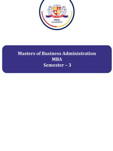 Ipu Mba Notes