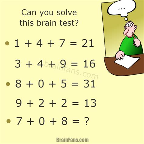 Read Online Iq Test Questions With Answers Brain Teasers Puzzles 