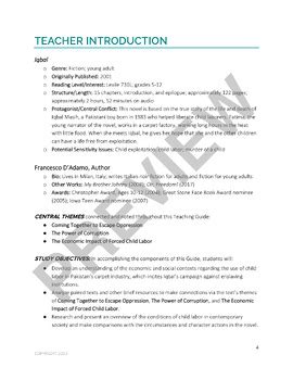 Read Iqbal Novel Study Guide 