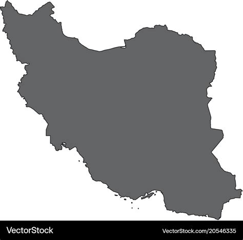 iran map vector online