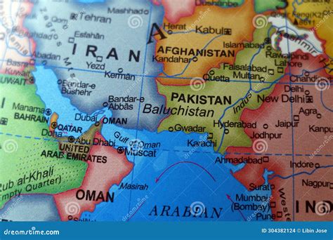 Iran Pakistan Map