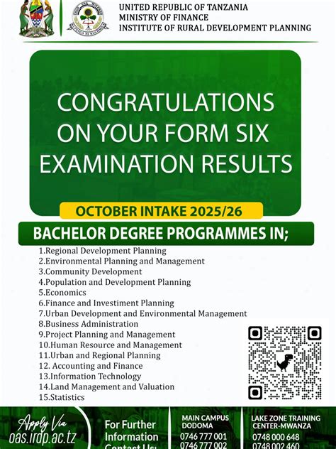 irdp examination results