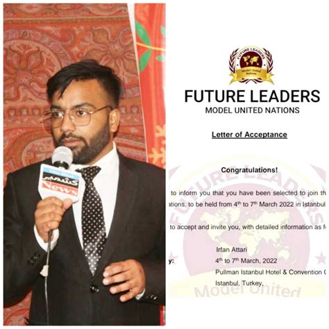 irfan Attari Kashmiri - Chairperson - Kashmir Youth Web - LinkedIn