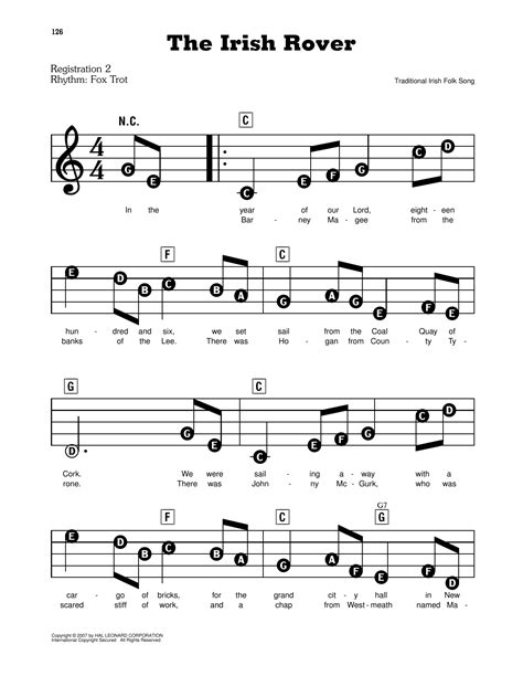 Irish Sheet Music