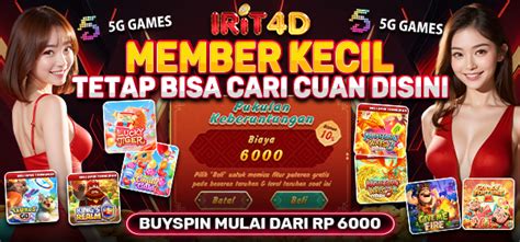 IRIT4D AGEN 4D TERPECAYA RESMI BISA TOP UP VIA
